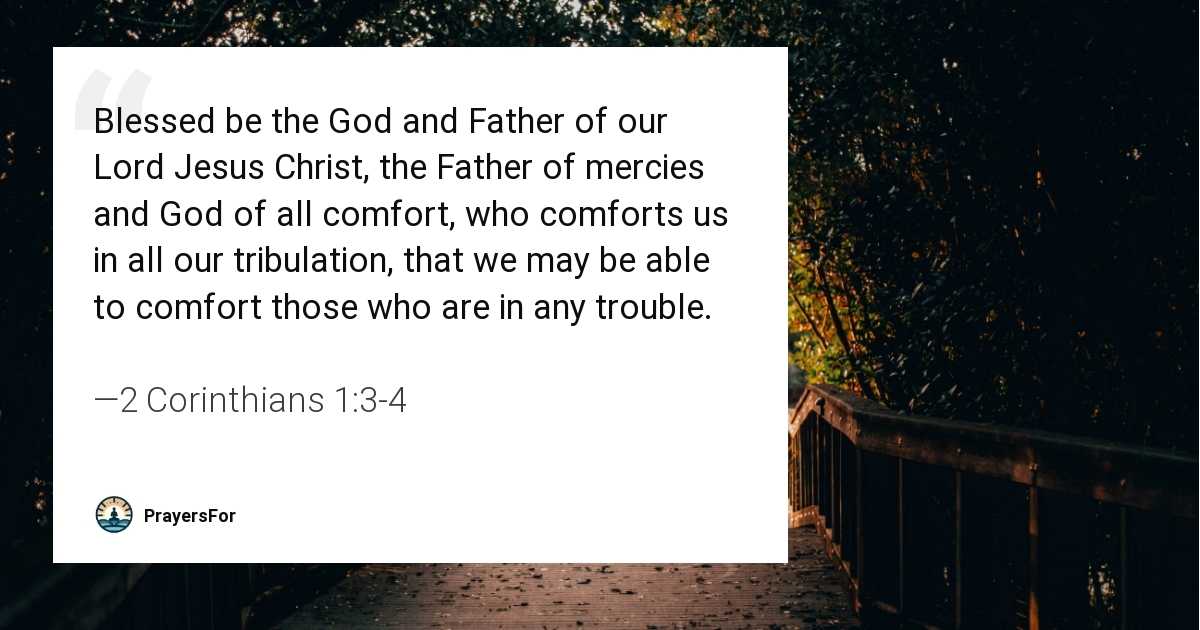 2 Corinthians 1:3-4