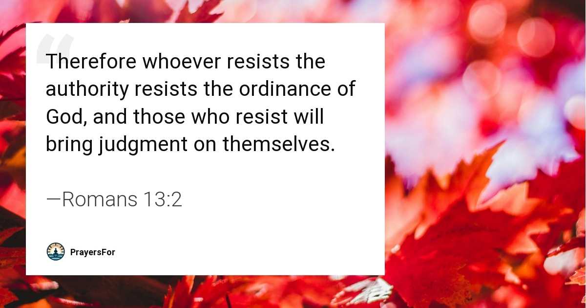 Romans 13:2