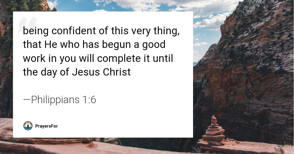 Philippians 1:6