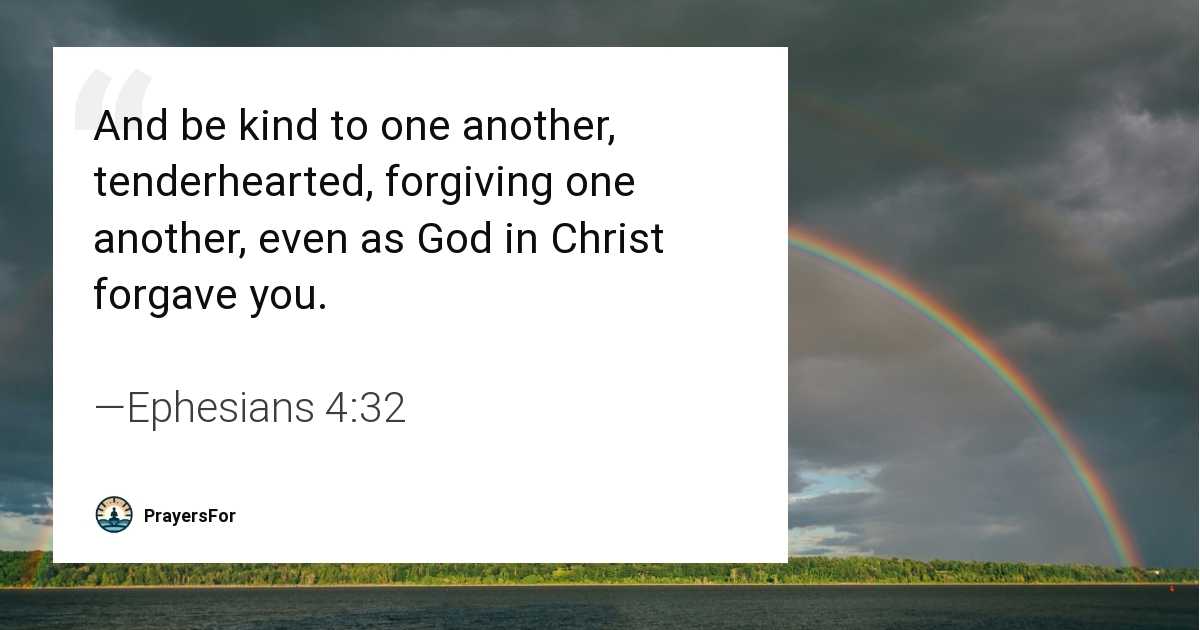 Ephesians 4:32