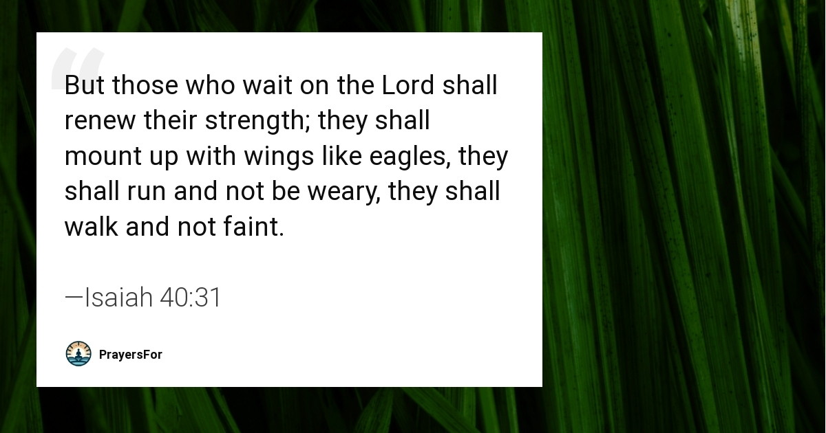 Isaiah 40:31