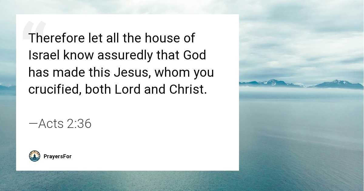 Acts 2:36