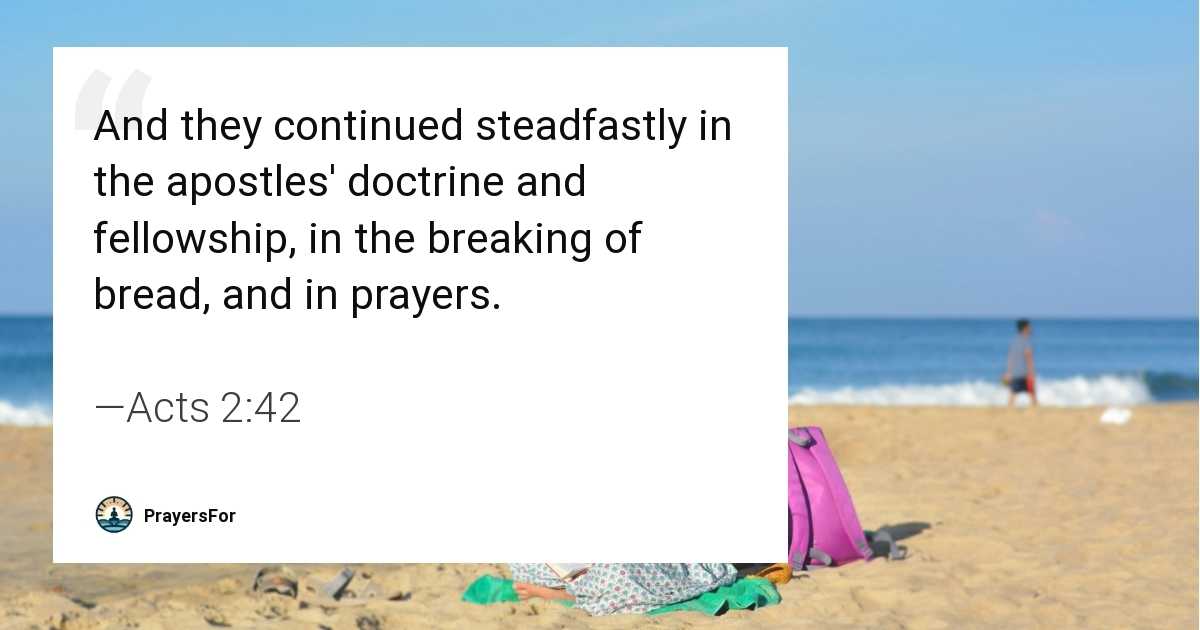Acts 2:42