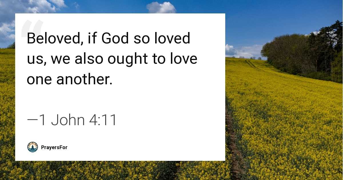 1 John 4:11