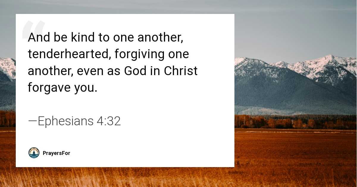 Ephesians 4:32