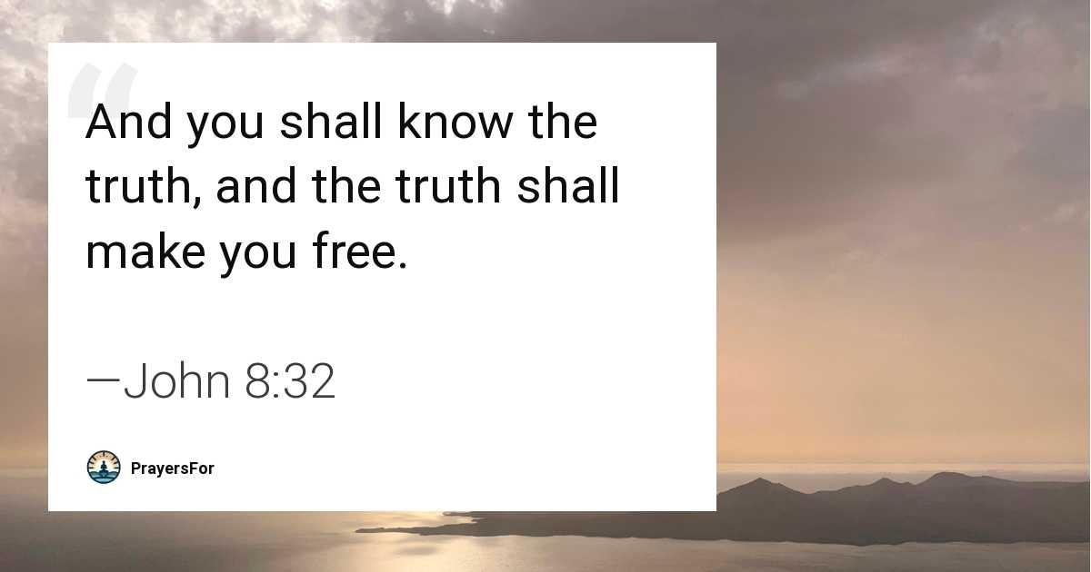 John 8:32