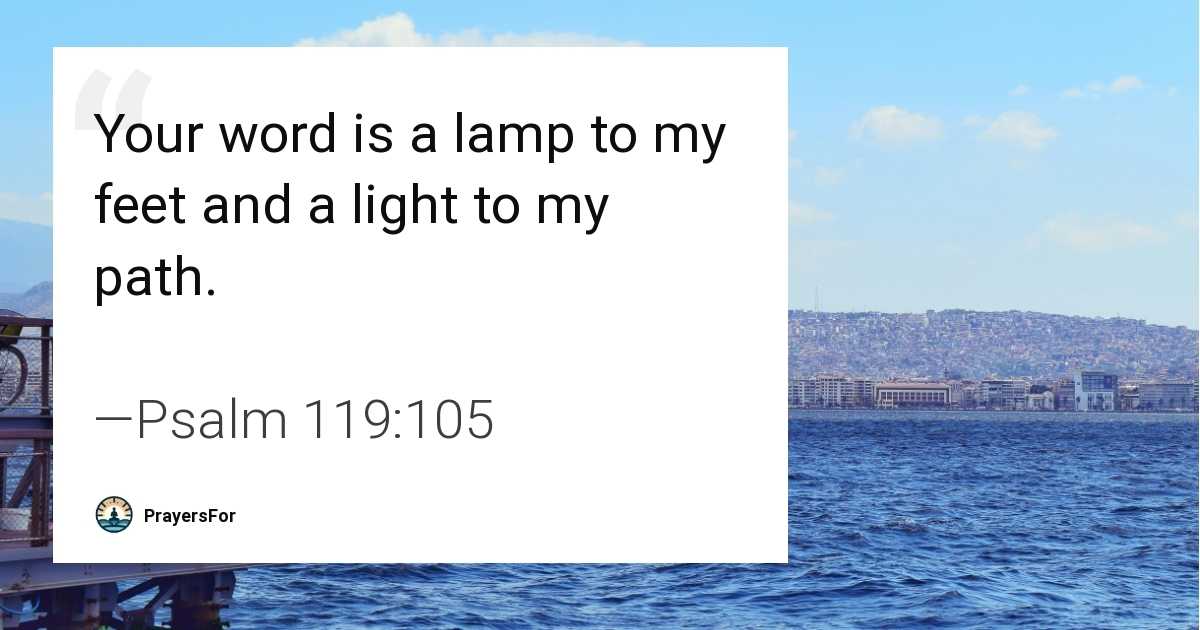 Psalm 119:105