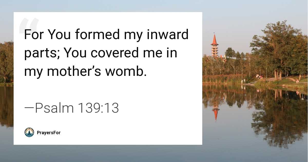 Psalm 139:13