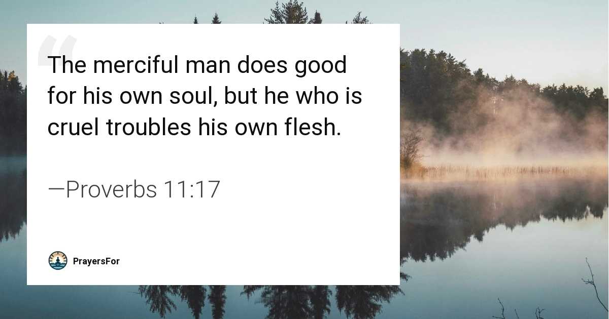 Proverbs 11:17