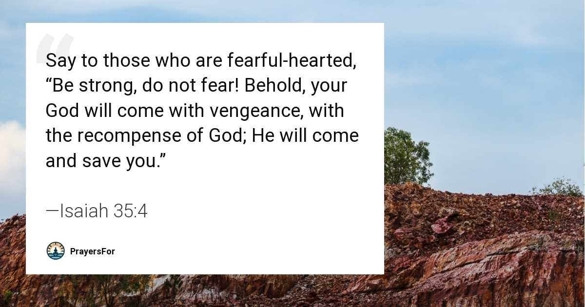 Isaiah 35:4