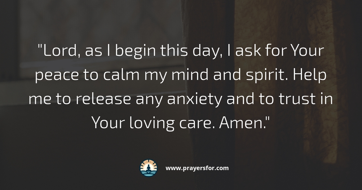 Prayer for Monday direction and a strong start to the week