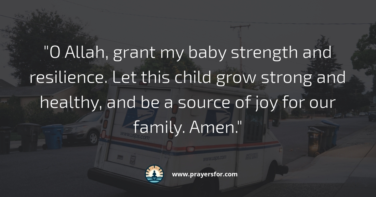 Dua for the baby's protection and a healthy birth