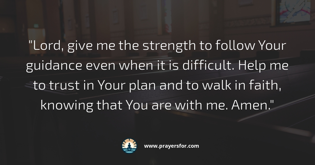 Prayer for discernment before a major decision