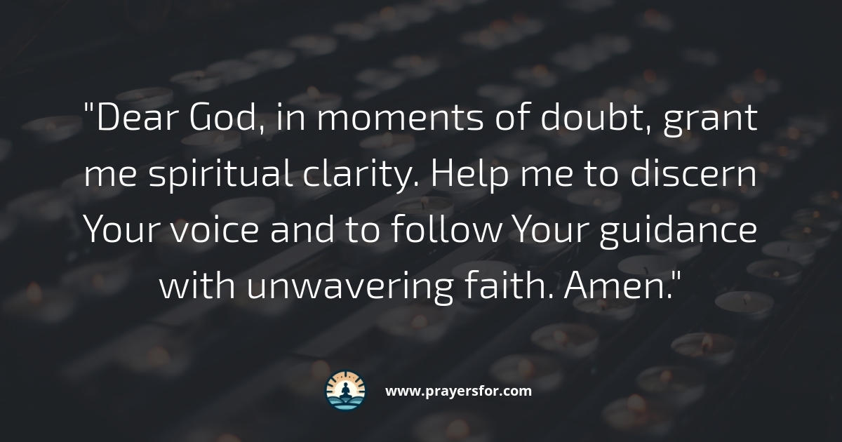 Prayer for wise counsel and everyday discernment