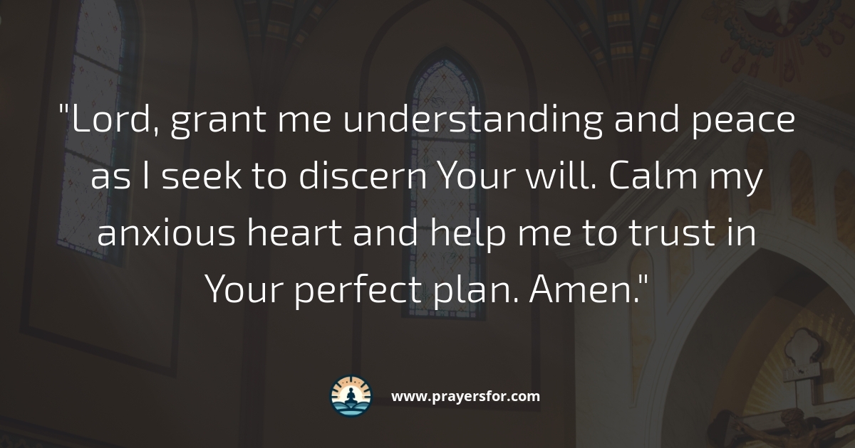 Prayer for wisdom, clarity, and a sound mind