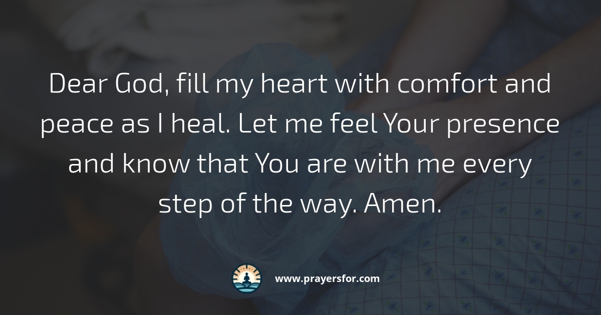 Prayer for a loved one going into surgery