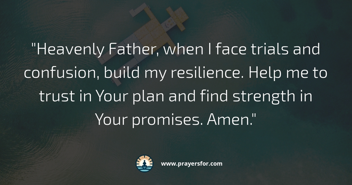 Prayer for peace and patience while waiting for clarity