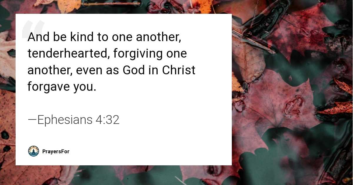 Ephesians 4:32