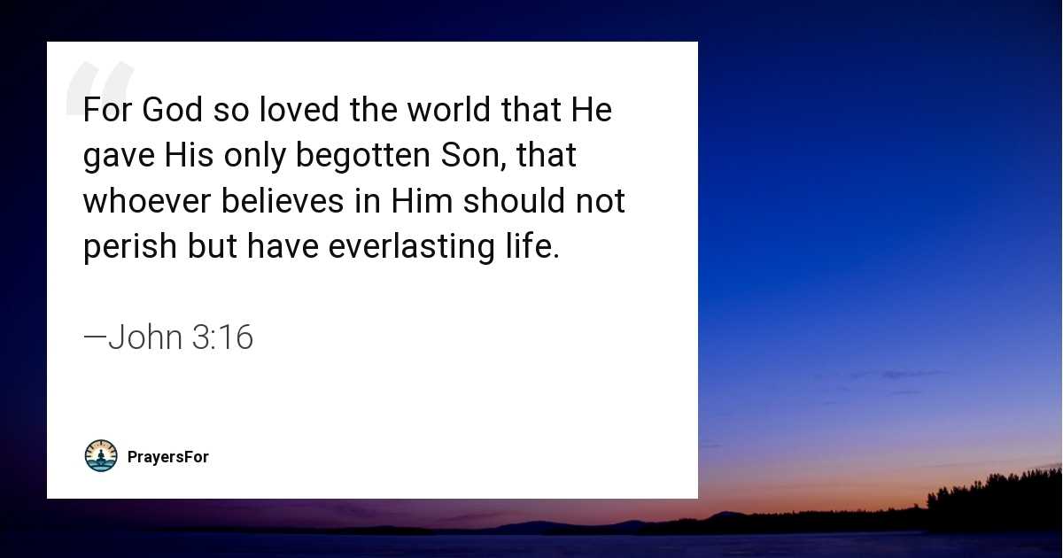 John 3:16