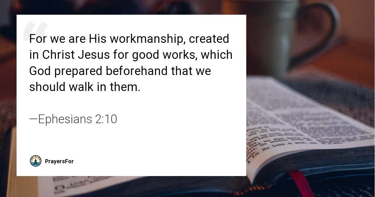 Ephesians 2:10