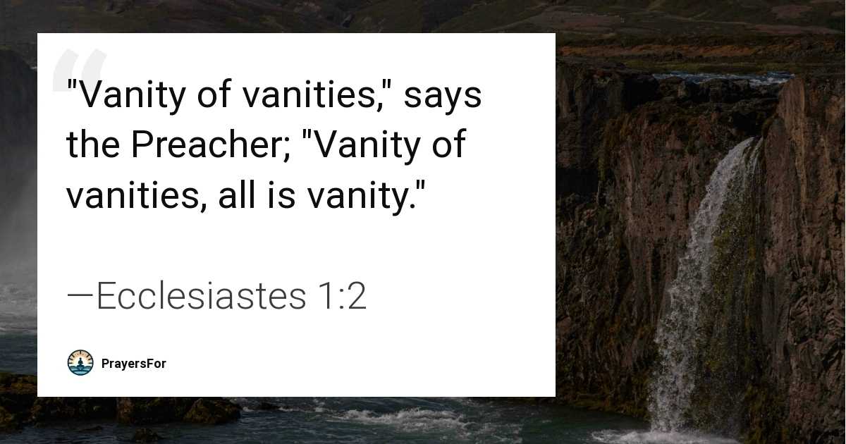 Ecclesiastes 1:2