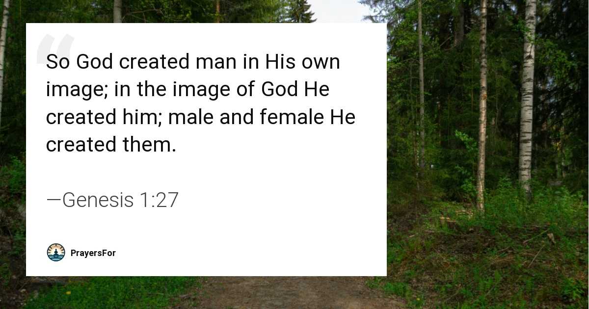 Genesis 1:27