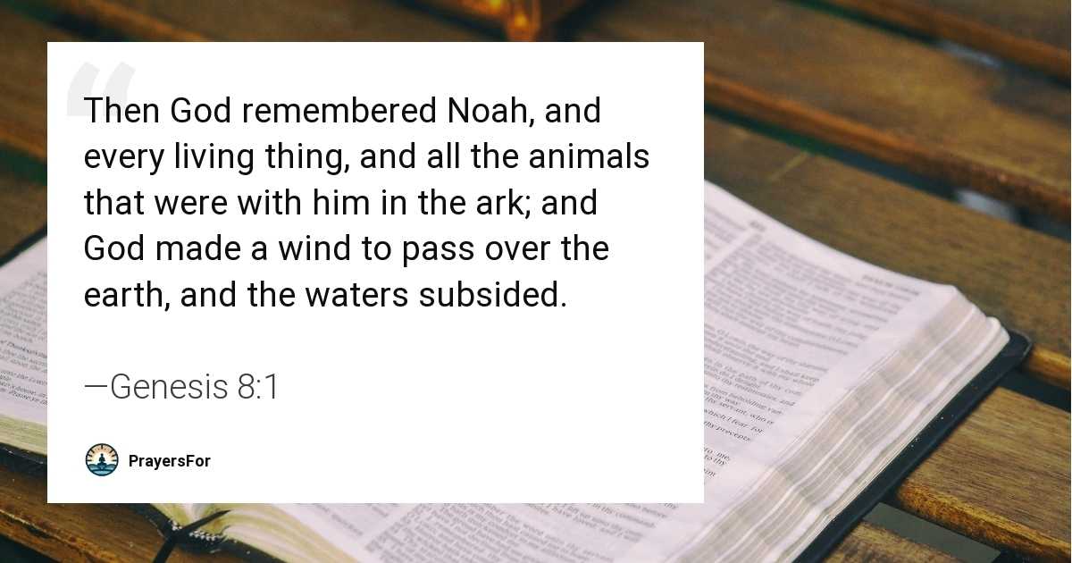 Genesis 8:1