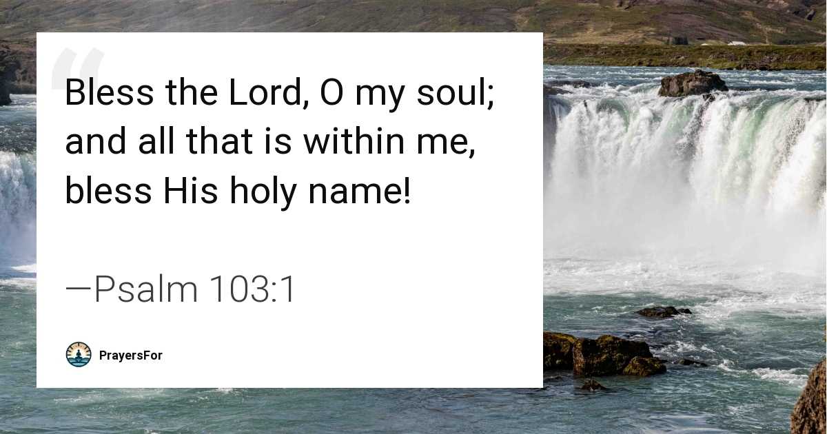Psalm 103:1