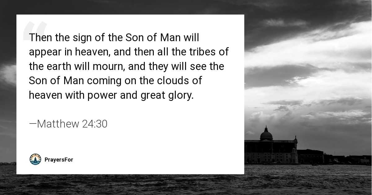 Matthew 24:30