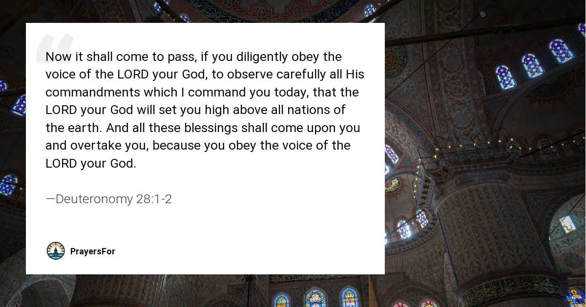Deuteronomy 28:1-2