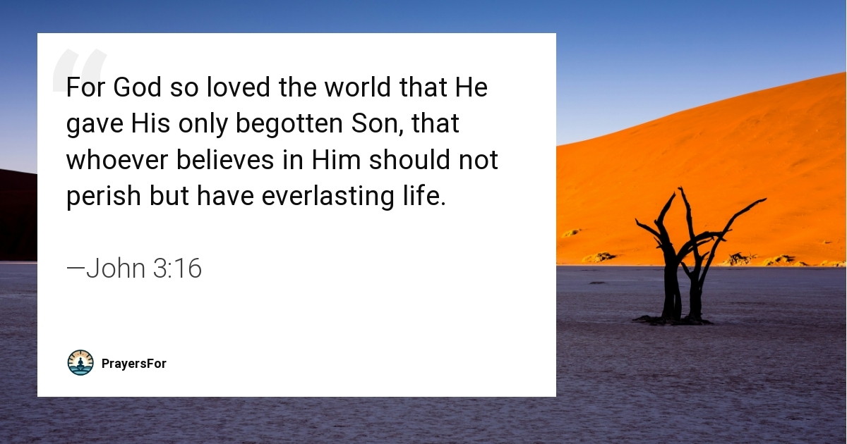 John 3:16