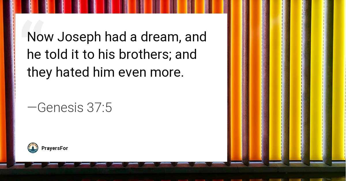 Genesis 37:5
