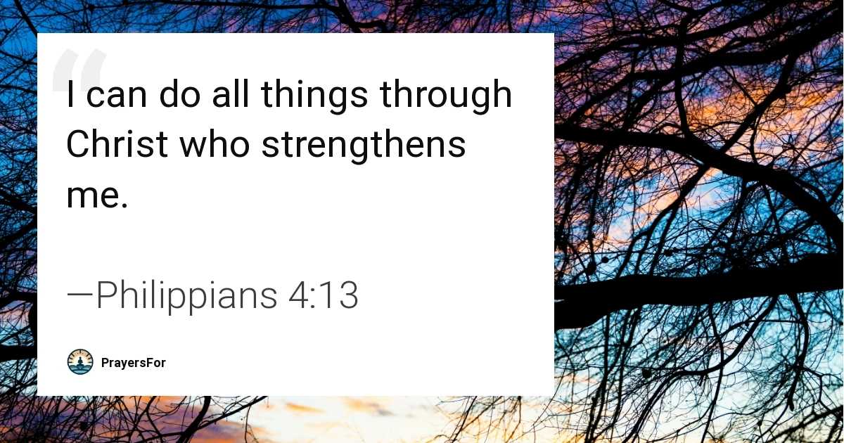 Philippians 4:13