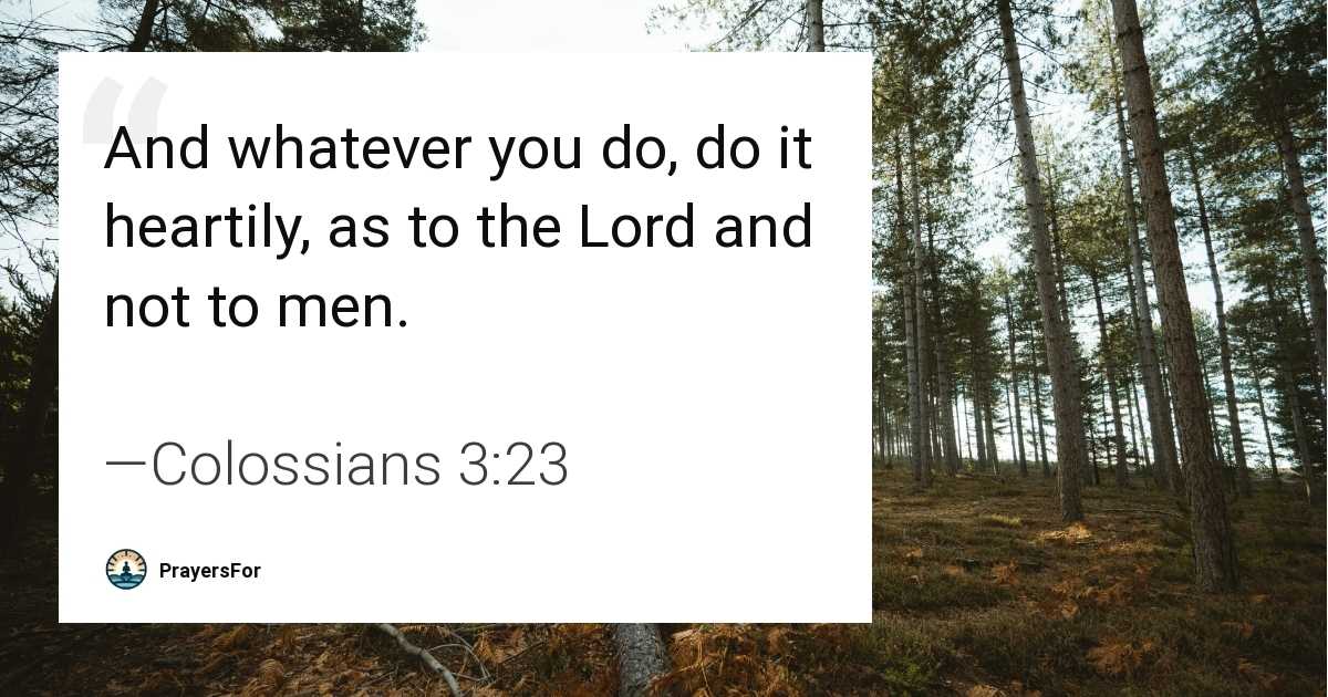 Colossians 3:23