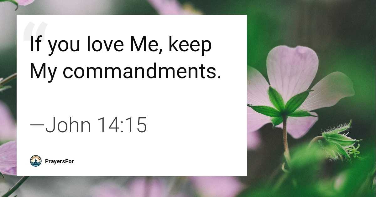 John 14:15