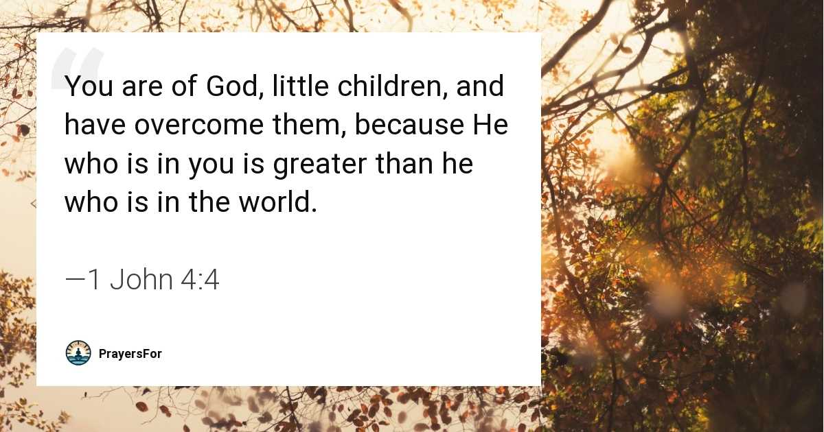 1 John 4:4