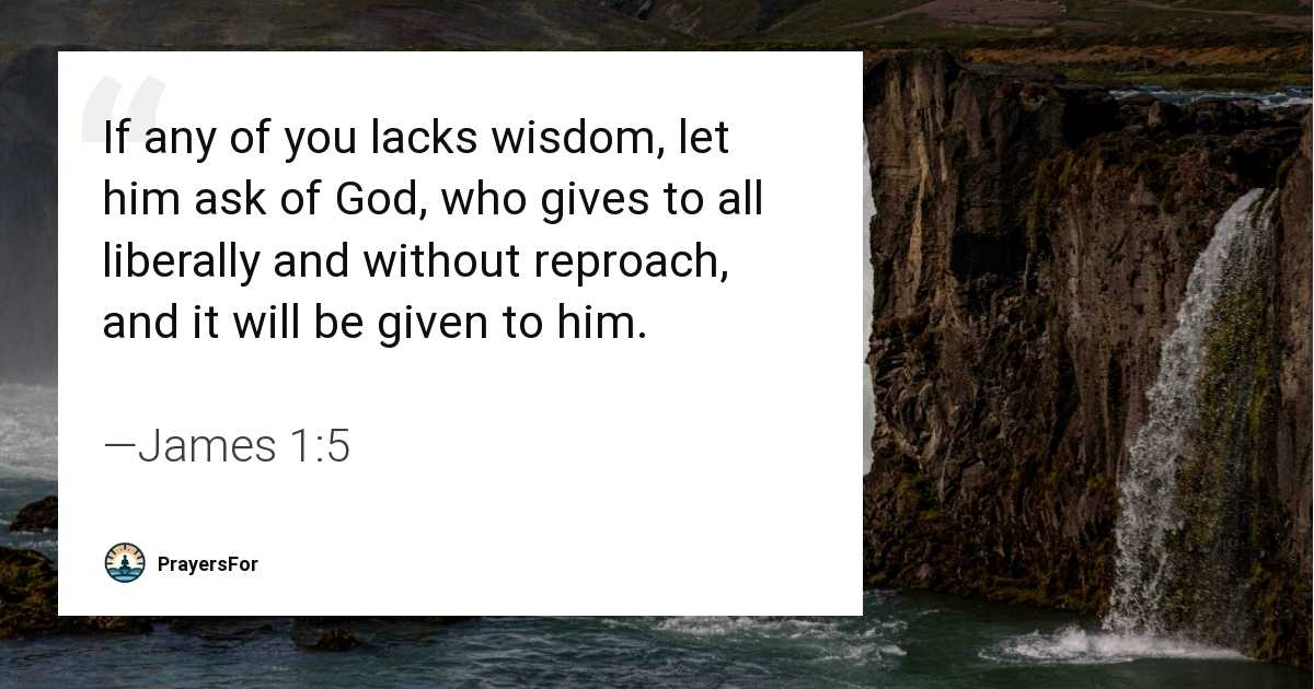 James 1:5