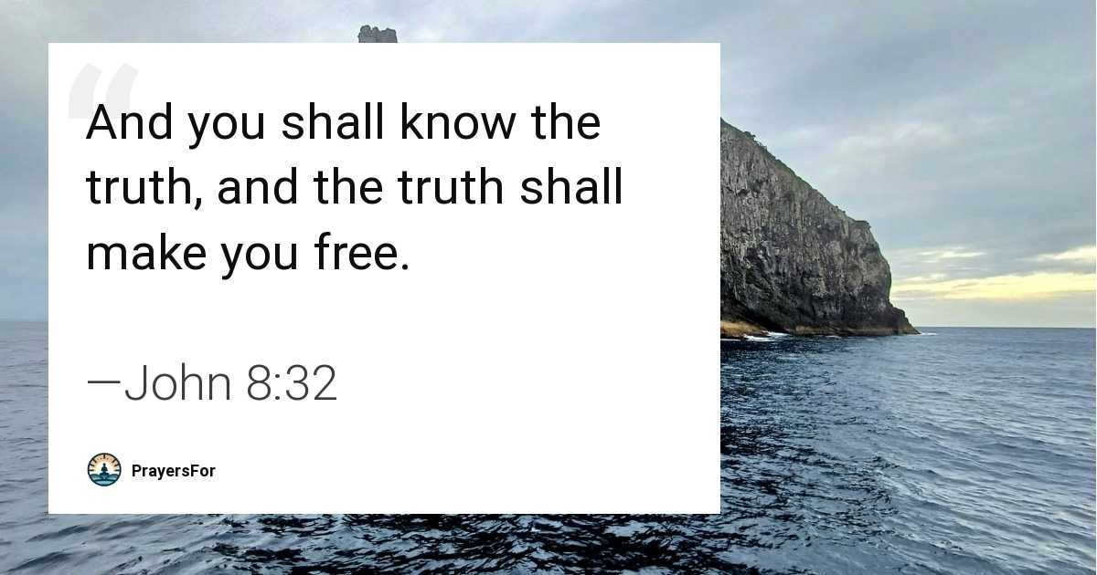 John 8:32