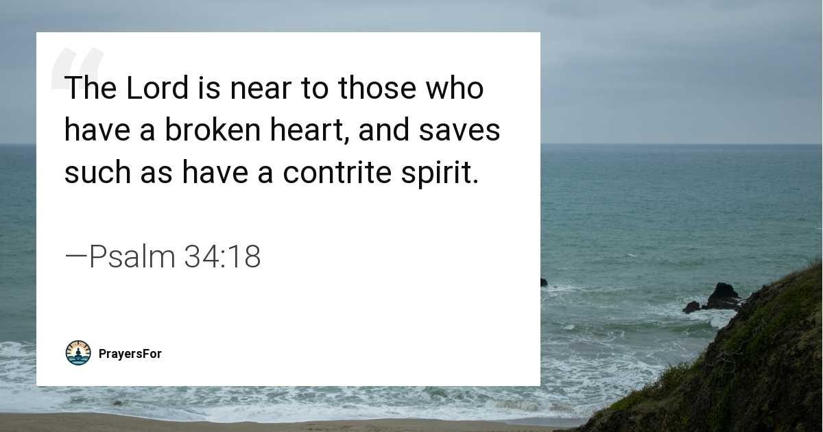 Psalm 34:18
