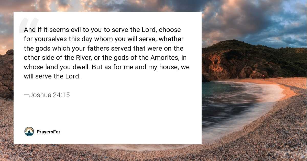 Joshua 24:15