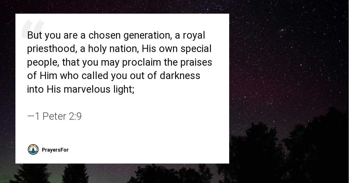 1 Peter 2:9
