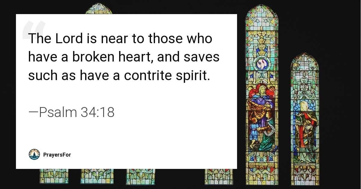 Psalm 34:18