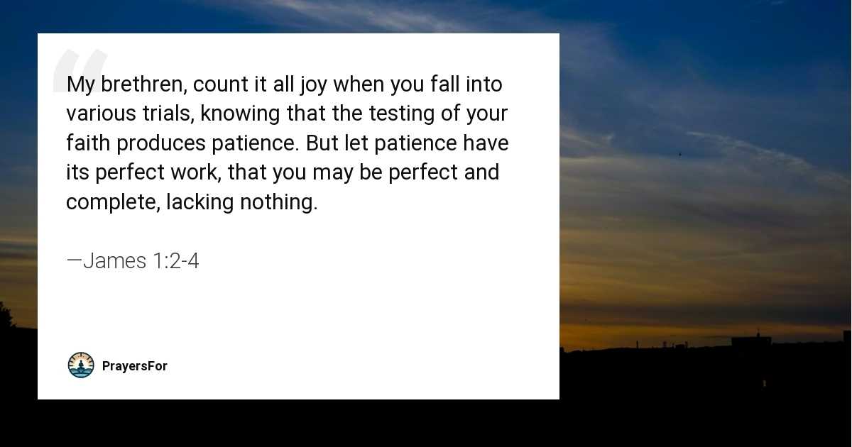 James 1:2-4