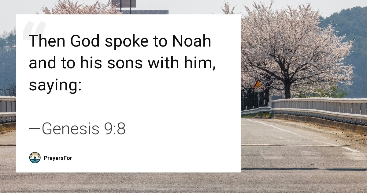 Genesis 9:8