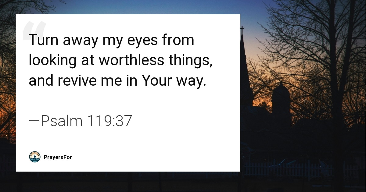 Psalm 119:37