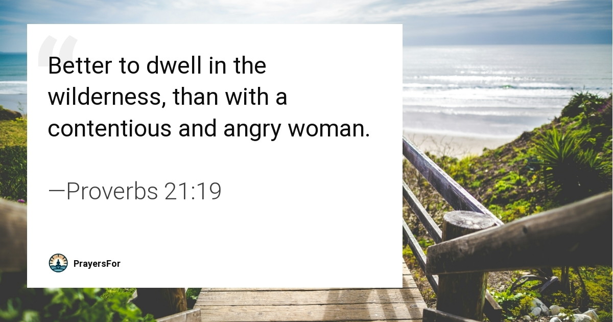 Proverbs 21:19