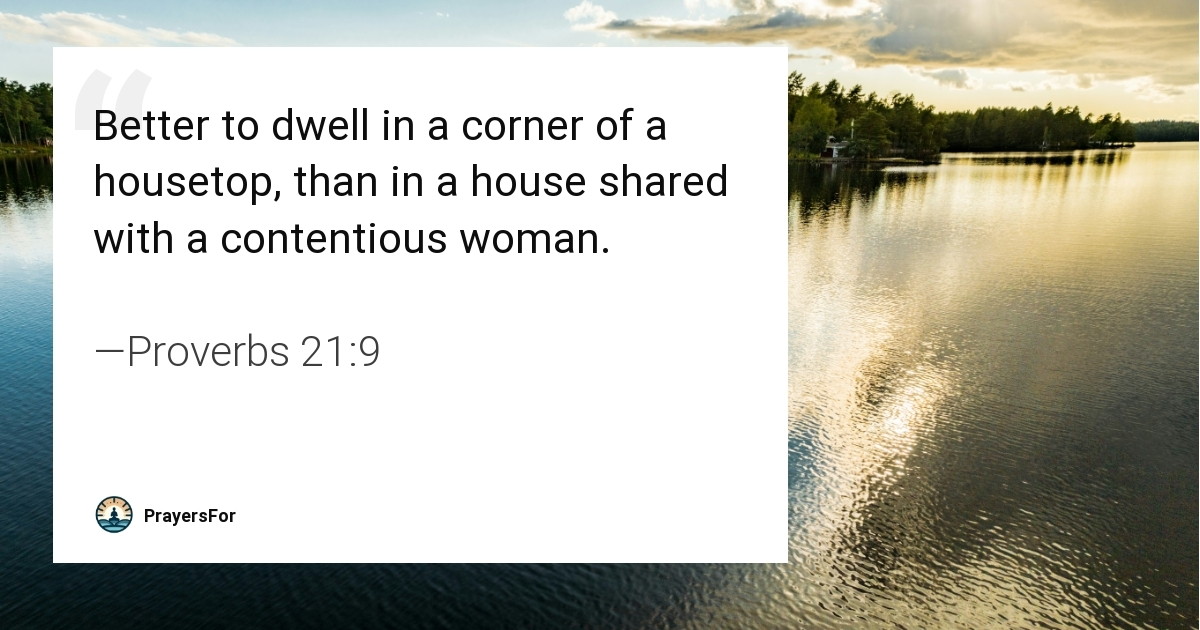Proverbs 21:9