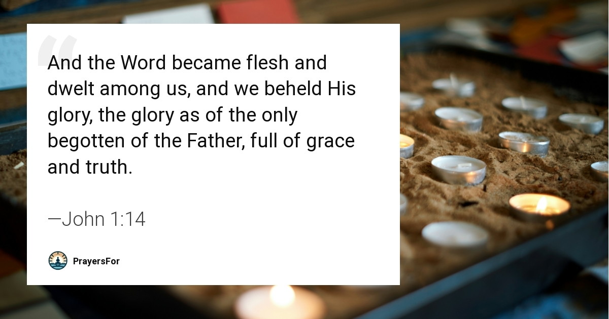 John 1:14