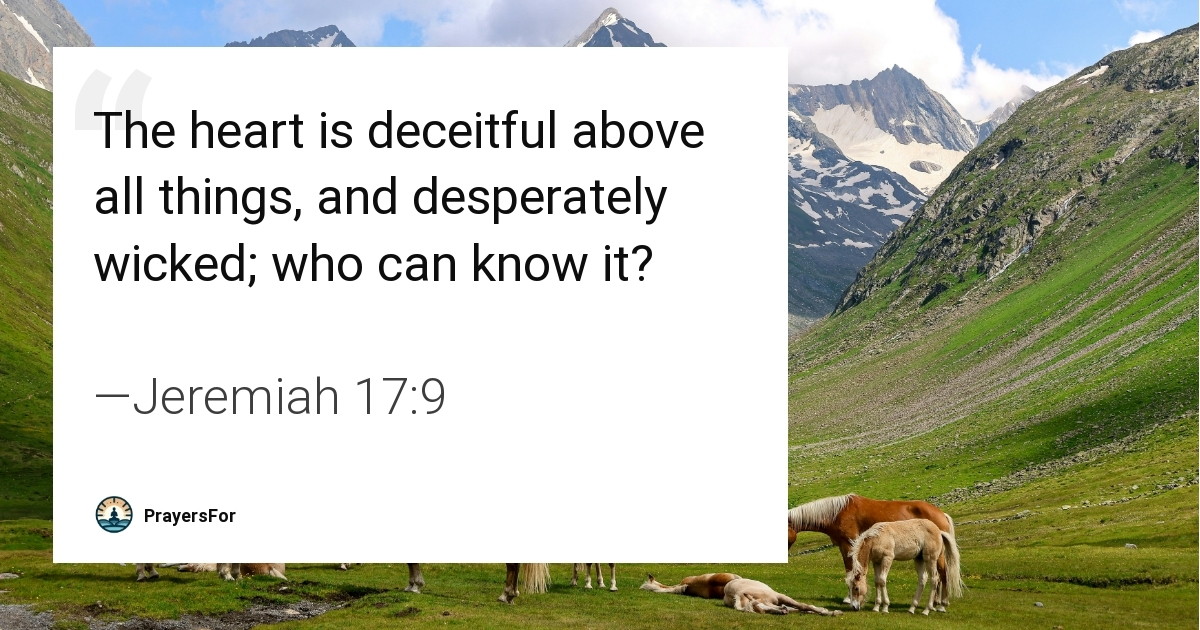 Jeremiah 17:9