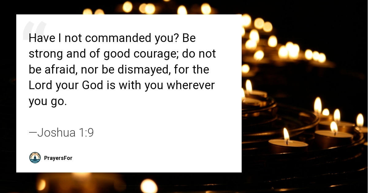 Joshua 1:9